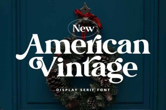 American Vintage: A Serif Font Rooted in Classic Style