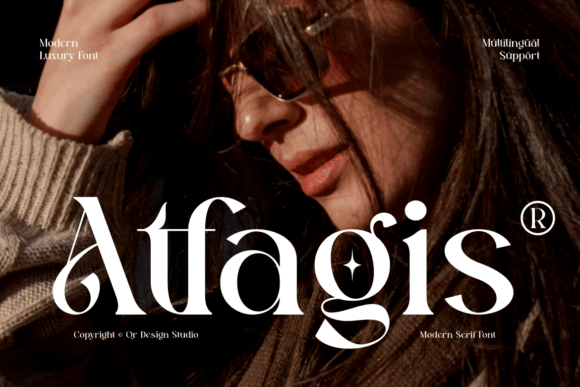 Atfagis: The Modern Serif for Luxury Branding