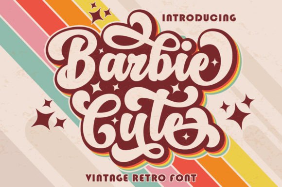 Barbie Cute: A Modern Take on Retro Charm for Your Designs