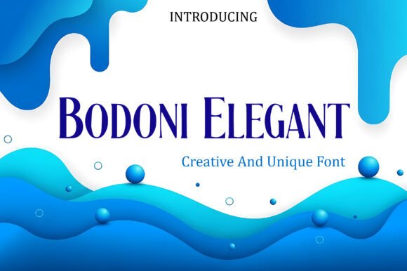 Bodoni Elegant: Where Classic Authority Meets Modern Fluidity