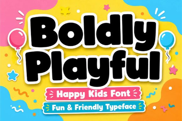 Boldly Playful: A Happy Kids Font for Energetic Design