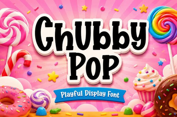 Chubby Pop: A Typeface That Feels Like a Celebration