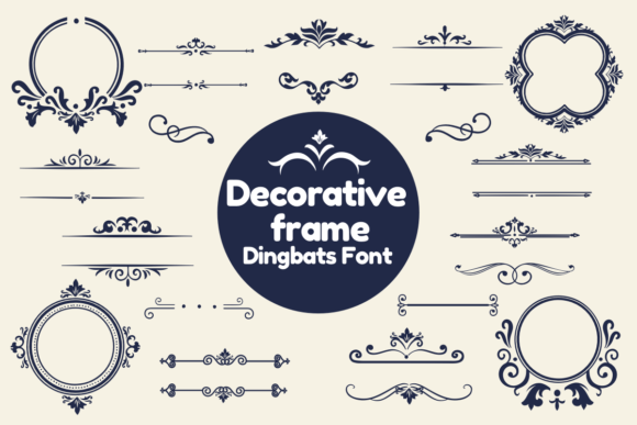 Decorative Frame: More Than Just a Typeface