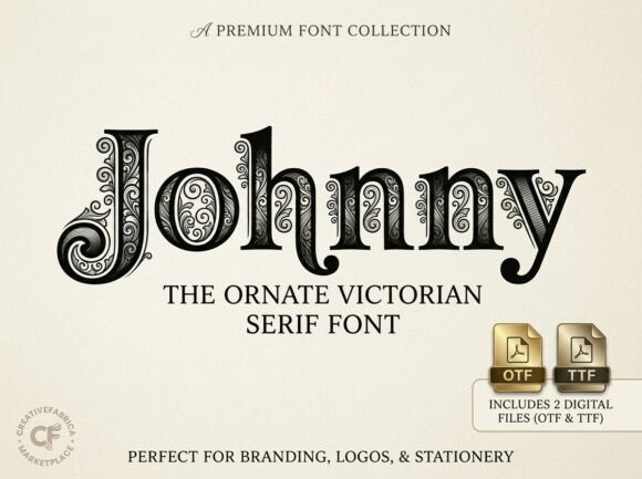 Johnny: The Victorian Serif with Architectural Soul