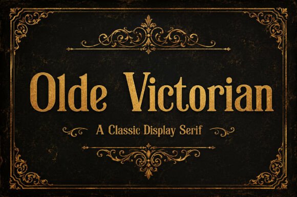 Olde Victorian: A Classic Serif for Timeless Branding