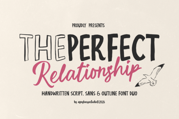 Perfect Relationship: The Handwritten Font Duo for Authentic Branding