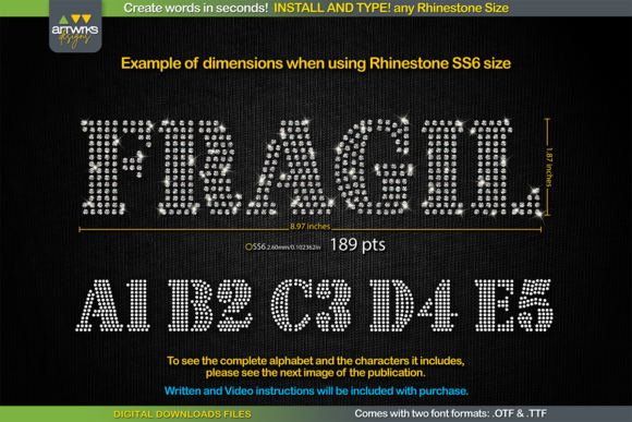 RS03 Seal Bold: Instant Bling for Your Custom Designs