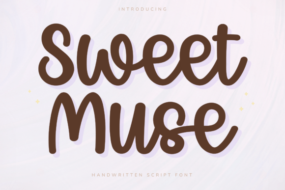 Sweet Muse: A Handwritten Font with Heart and Versatility