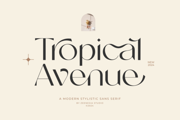 Tropical Avenue: Infusing Modern Energy Into Your Design Projects