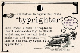 Typrighter: Authentic Typewriter Font for Modern Design
