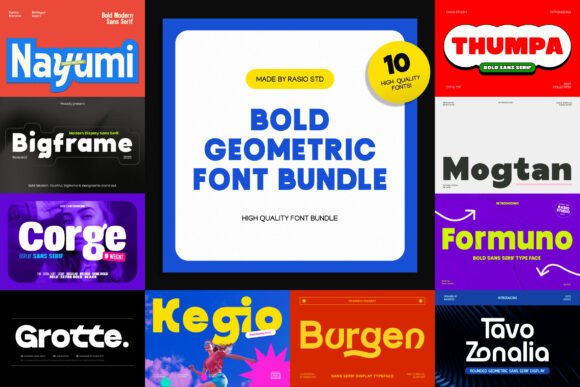 Unleash Visual Impact with the Bold Geometric Bundle