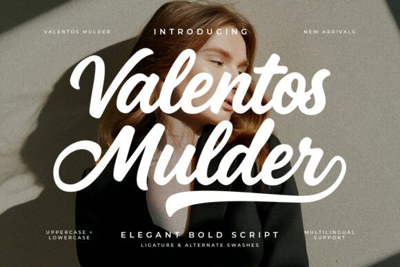 Valentos Mulder: The Bold Script Redefining Luxury Branding