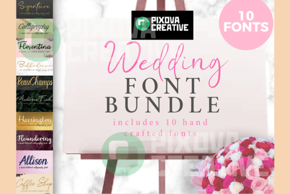 Wedding 10 Bundle: Your Essential Typography Toolkit